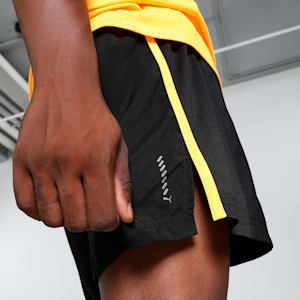 RUN FAV VELOCITY Men's  7" Running Shorts, PUMA Black-Sunset Glow, extralarge-IND